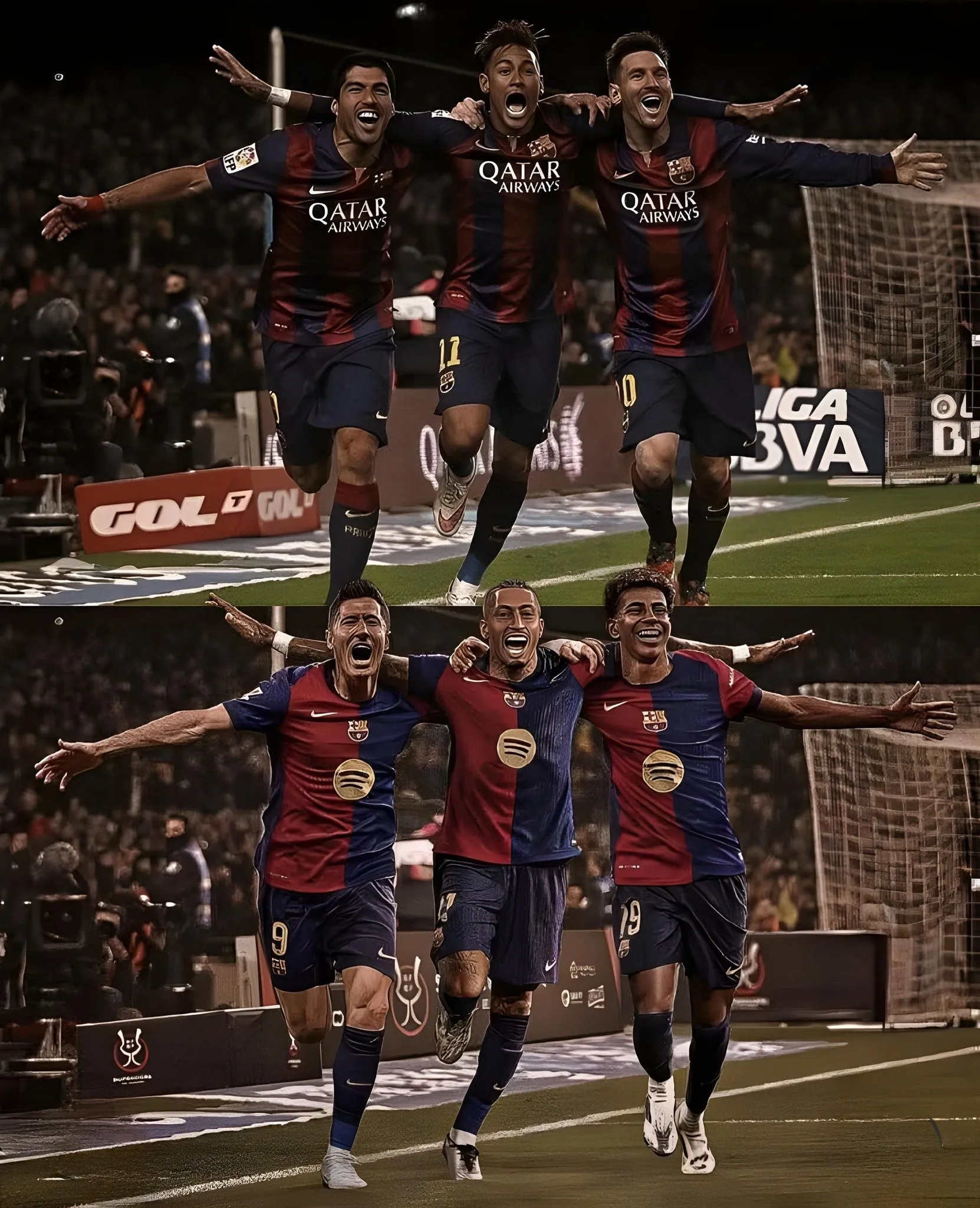 关于马德里竞技主场大逆转罗马，苏亚雷斯梅开二度的信息